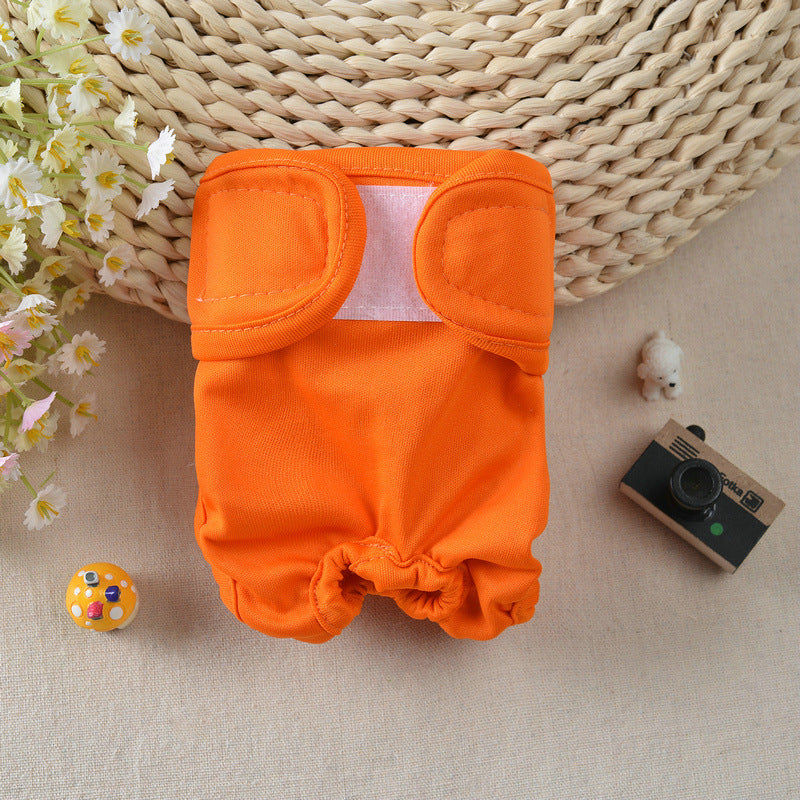 Anti-Harassment Menstrual Pants with Velcro Closure