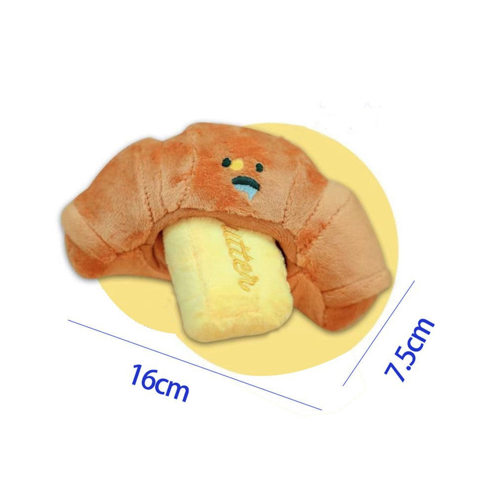Ins Style Horn Bag Scent Toy for Small Dogs