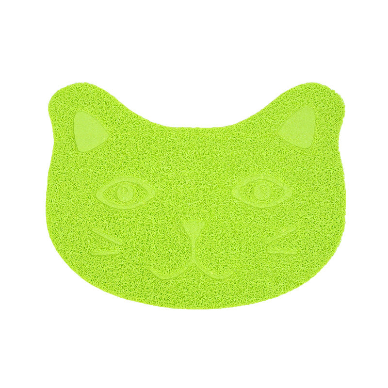 Non-Slip Pet Mat for Cat Litter and Paw Cleaning