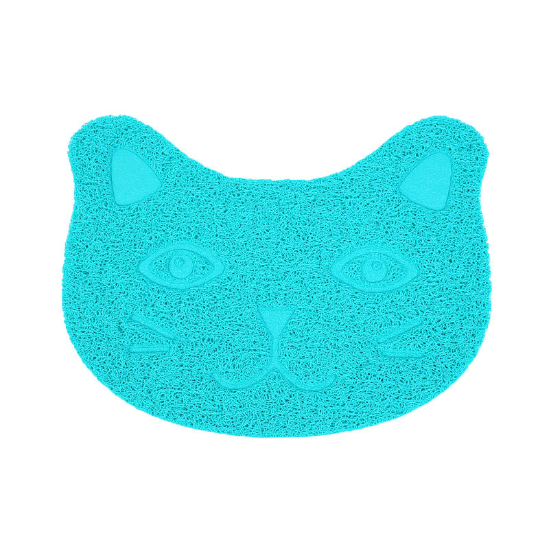 Non-Slip Pet Mat for Cat Litter and Paw Cleaning